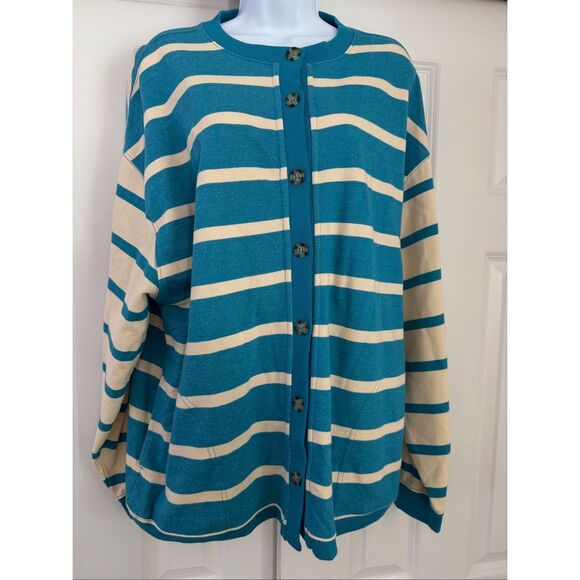 Free People Striped Cardigan - Picture 3 of 8